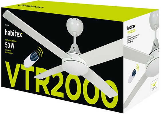 Ventilador techo Habitex VTR-2000